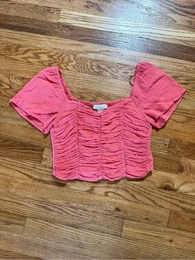 Womens puff sleeve top